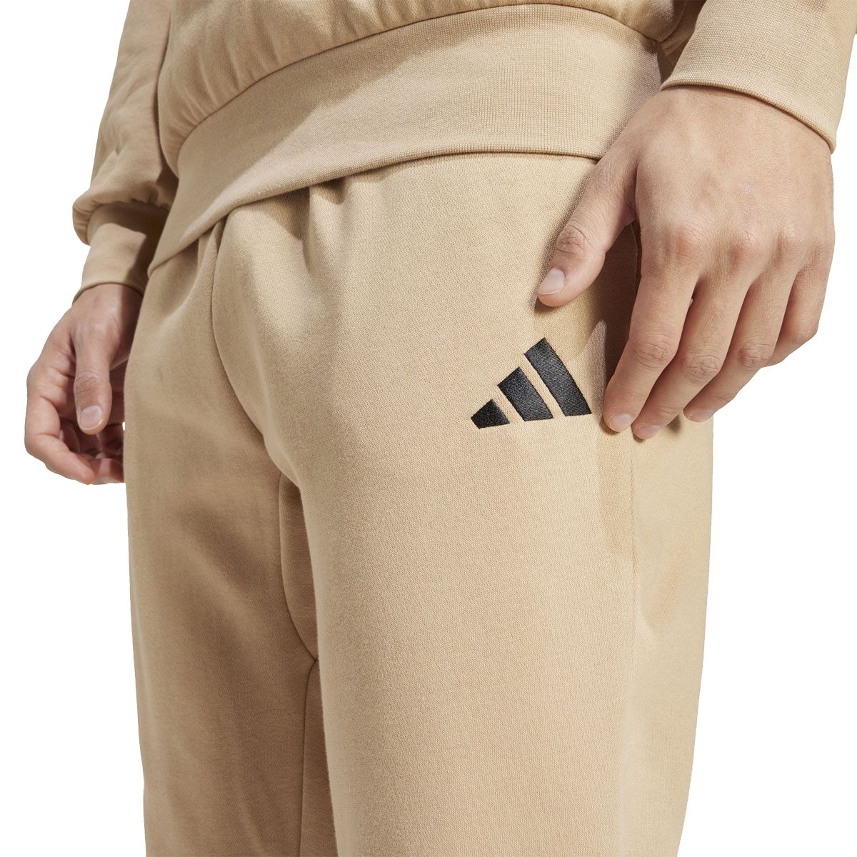 adidas Mens FeelCozy Fleece Track Pants