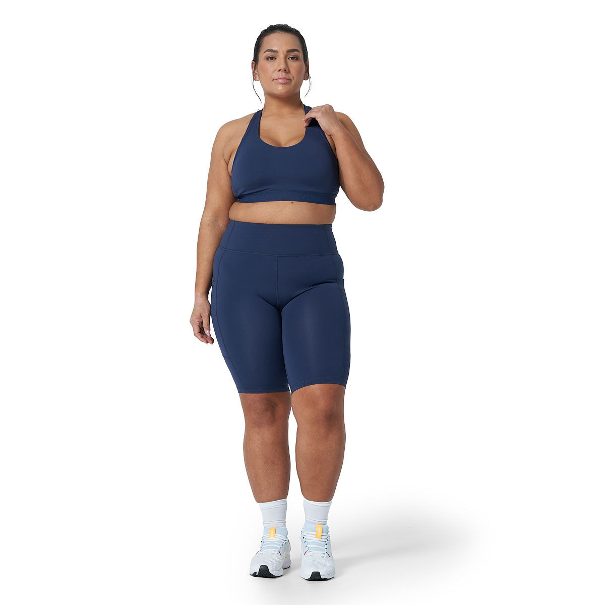 Ell/Voo Womens Essentials 9 Inch Pocket Short Tights