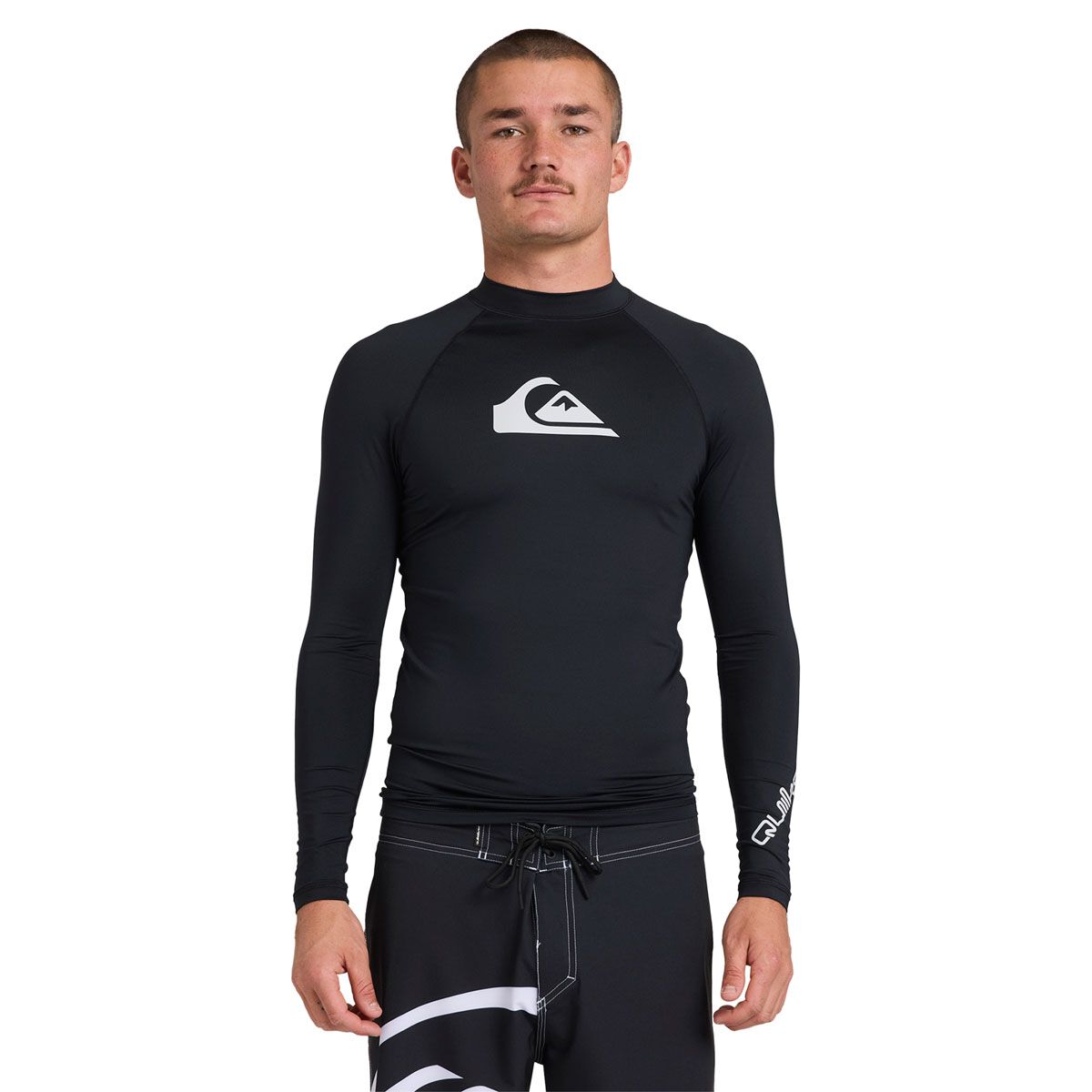Quicksilver Mens All Time Long Sleeve ID Rash Vest