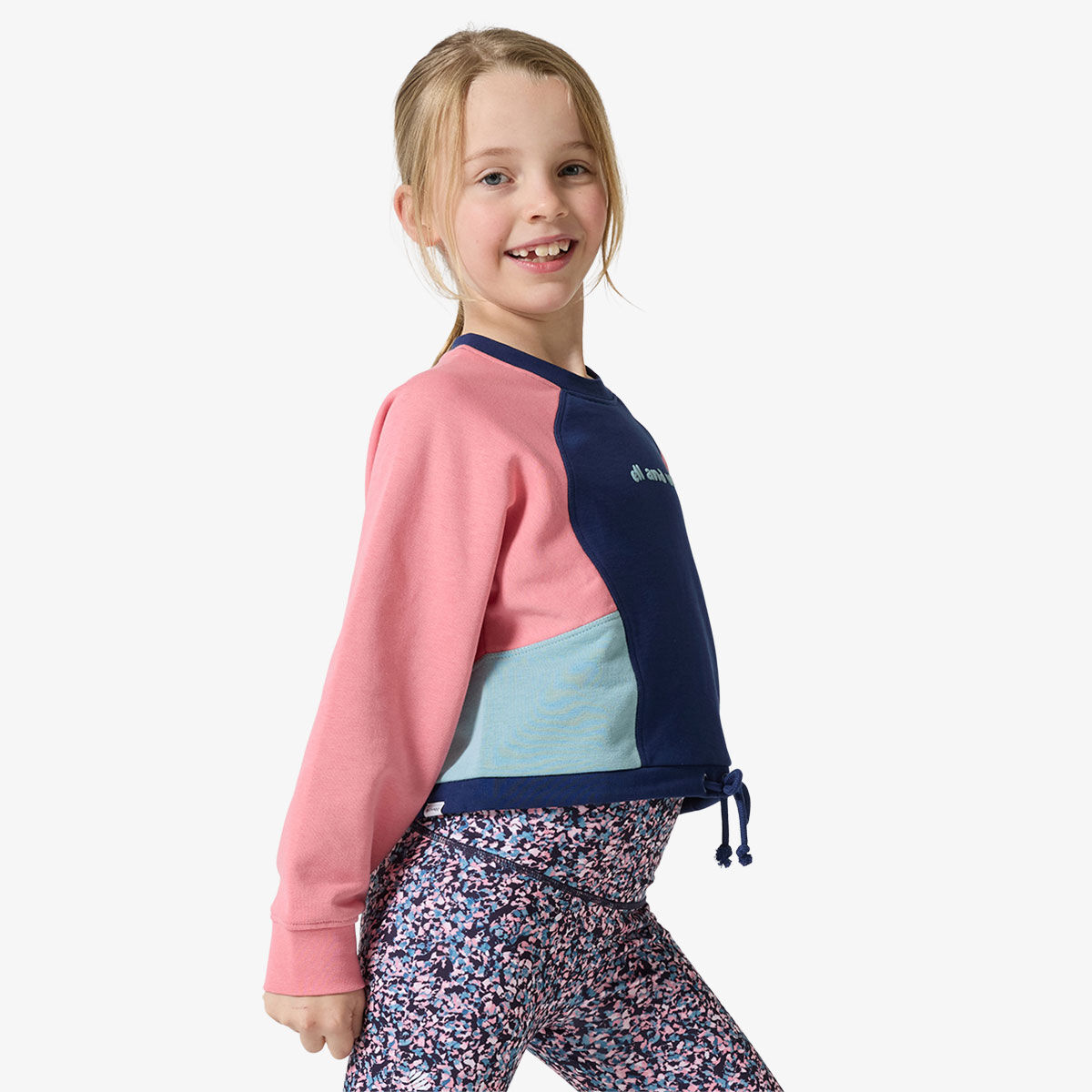 Ell/Voo Junior Girls Carmen Crew Sweatshirt