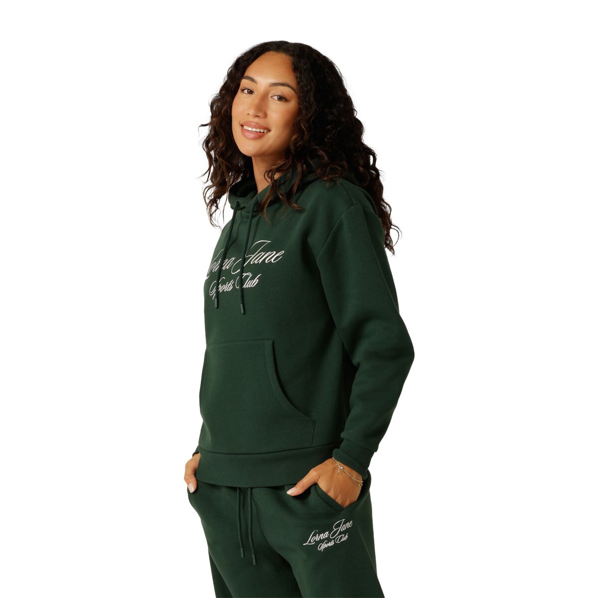 Lorna Jane Womens Sports Club Fleece Hoodie