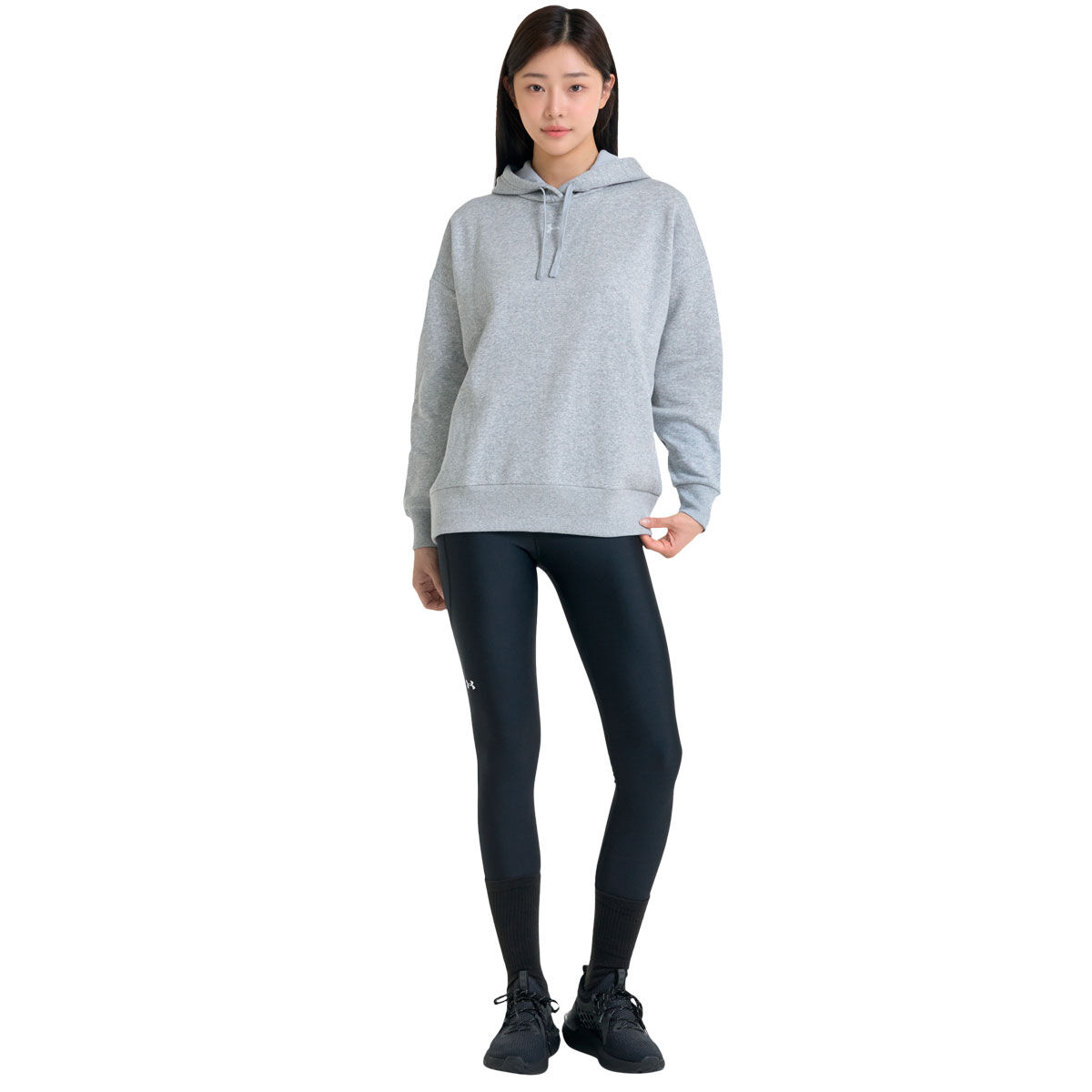 Under Armour Womens Rival Fleece Oversized Pullover Hoodie