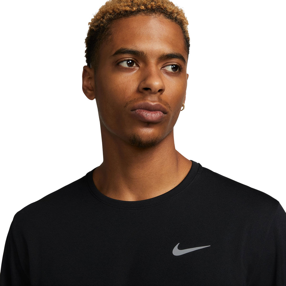 Nike Mens Dri-FIT Miler UV Running Long Sleeve Tee