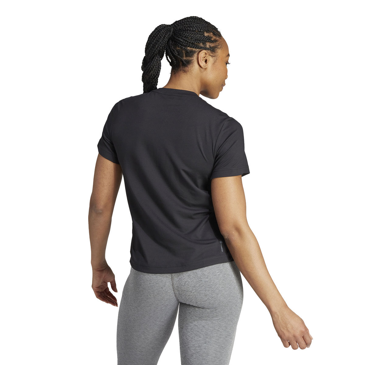 adidas Womens Designed 2 Train Slim Tee