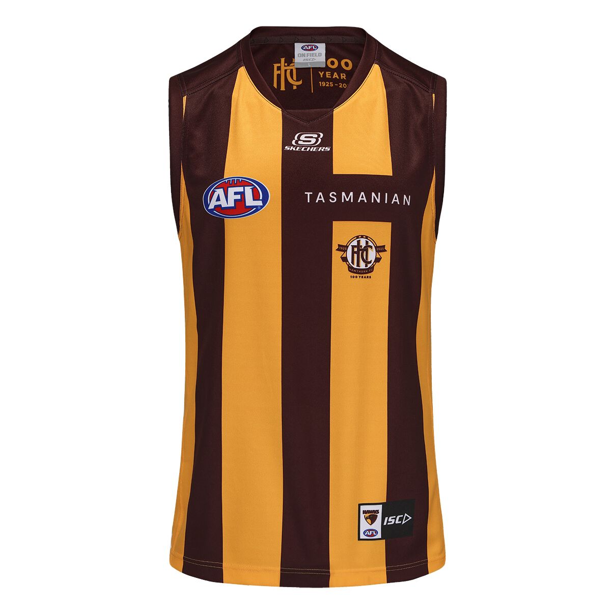 Hawthorn Hawks 2025 Mens 100 Year Home Guernsey