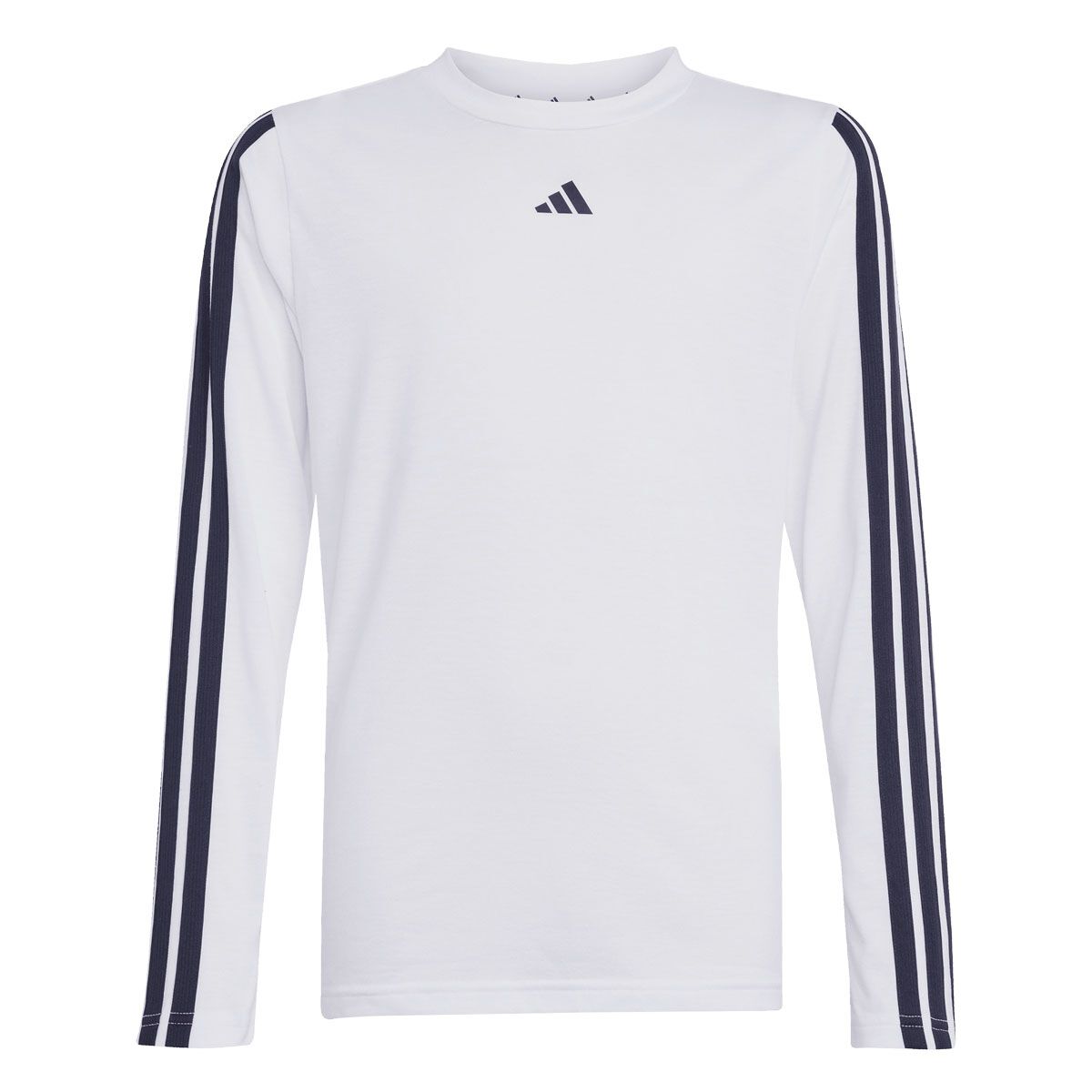 Adidas Junior Training Essentials 3 Stripes Long Sleeve Tee