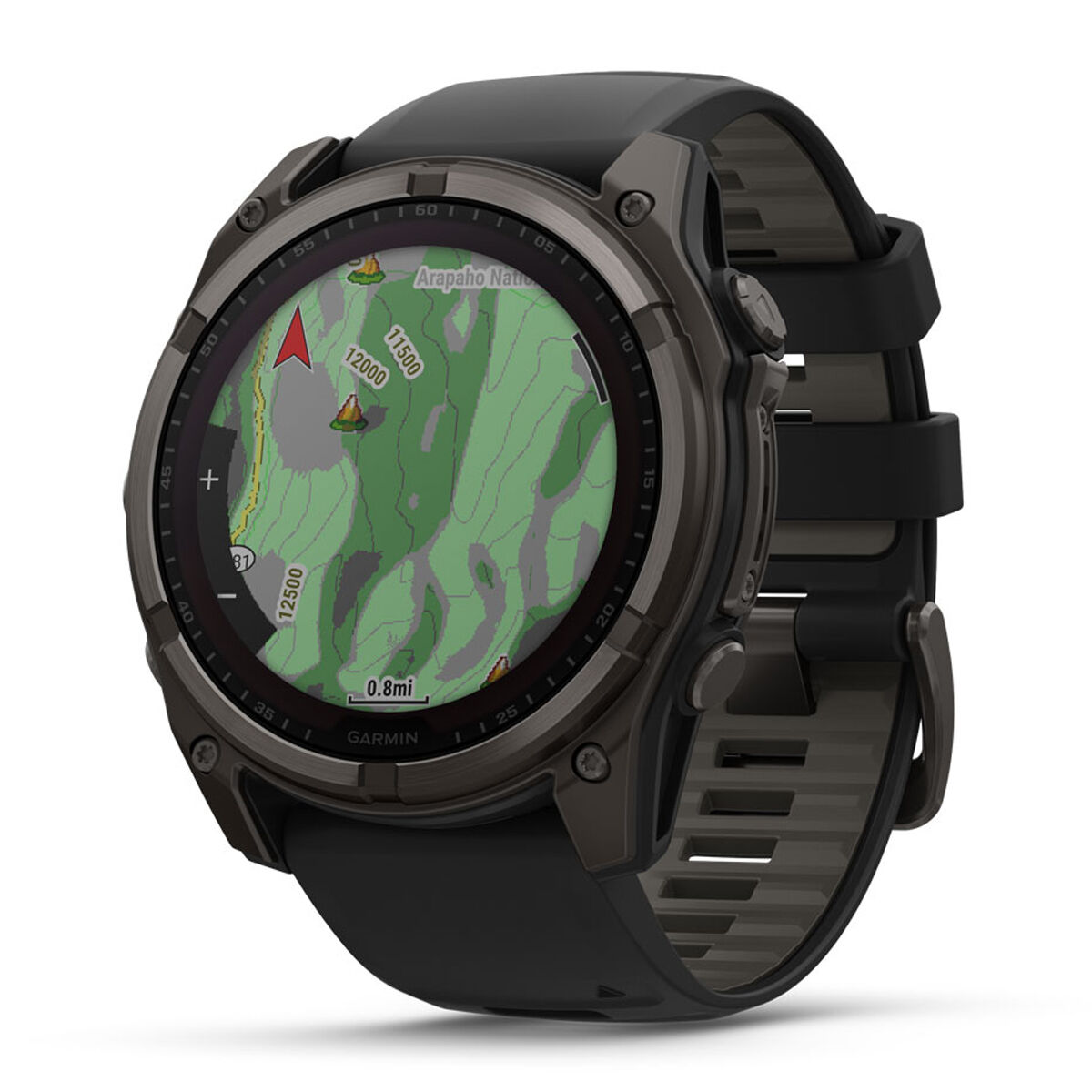 Garmin Fenix 8 51mm Sapphire Solar Watch - Black