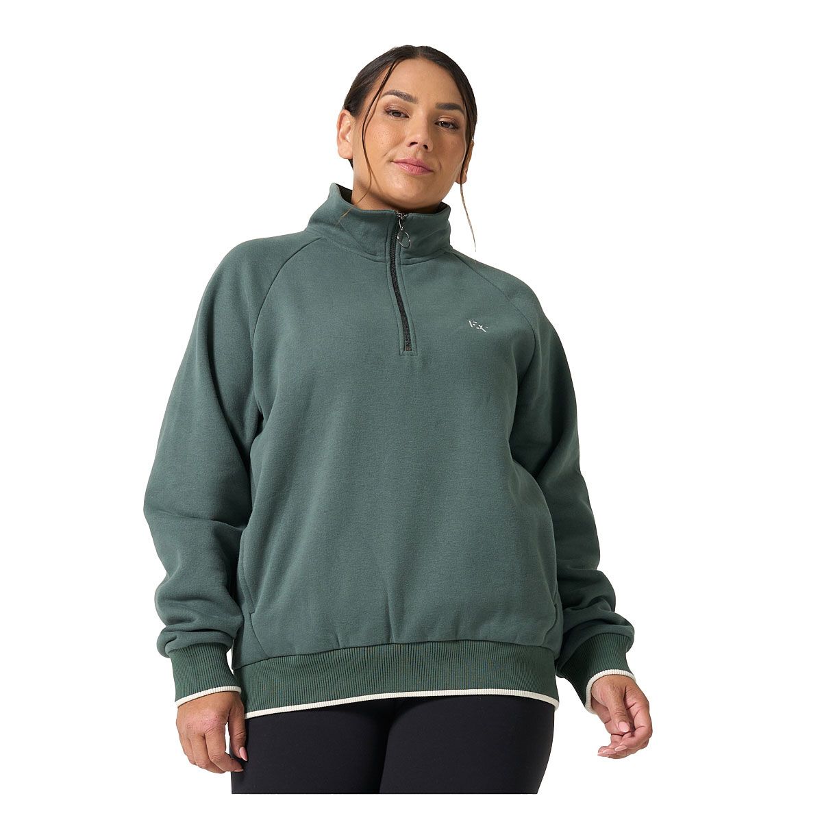 Ell/Voo Womens Freja Fleece 1/4 Zip Pullover