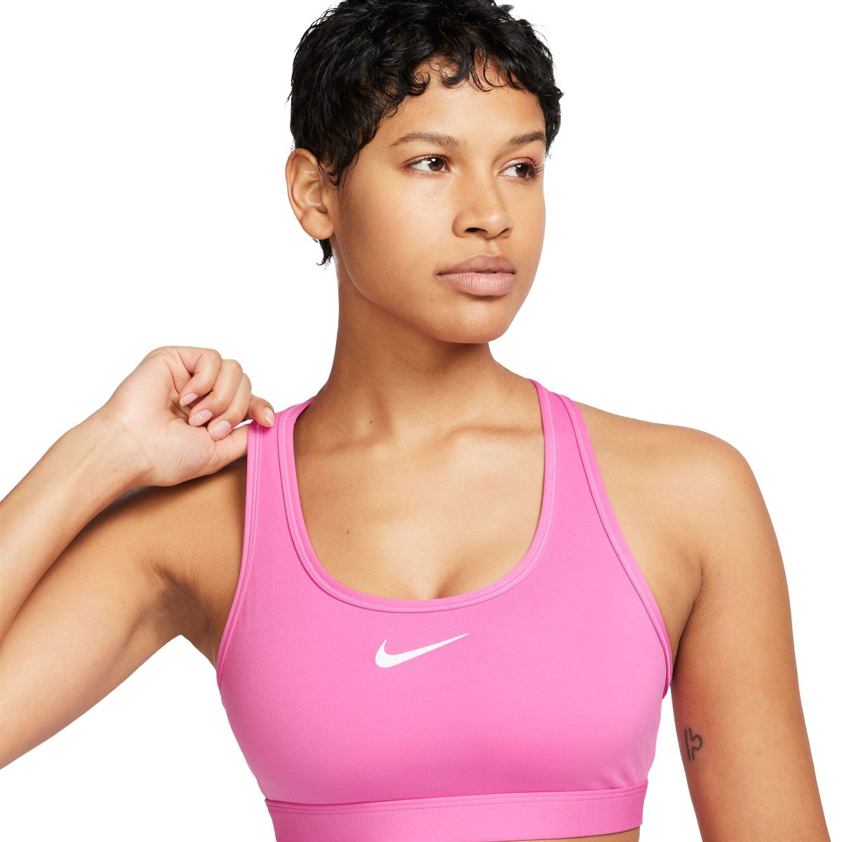Nike Womens Swoosh Dri-FIT Medium Support Padded Sports Bra