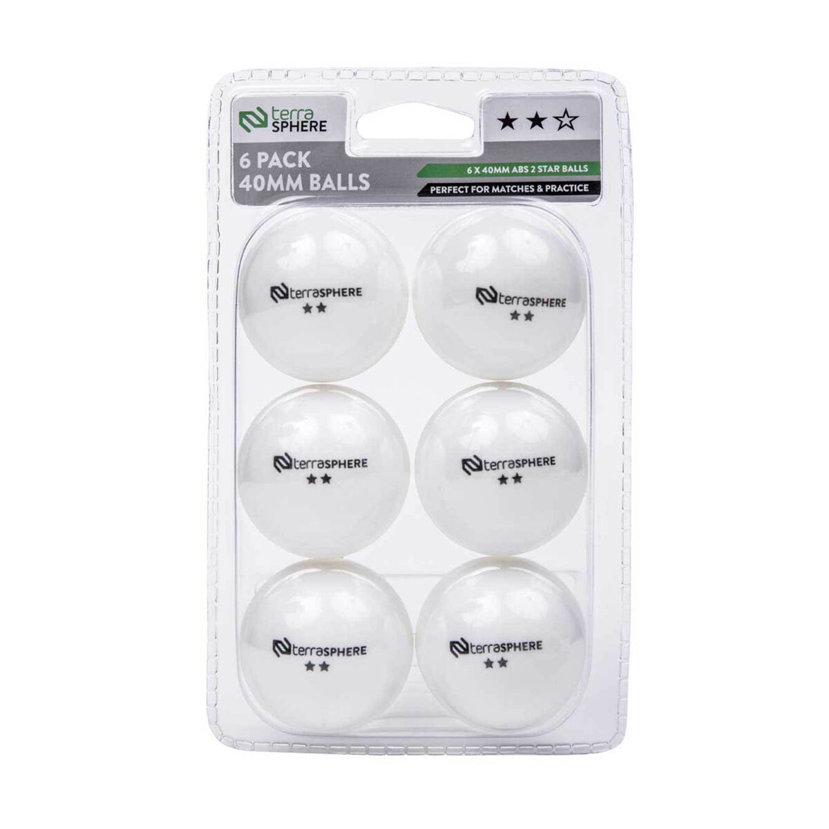 Terrasphere Table Tennis Ball 6 Pack