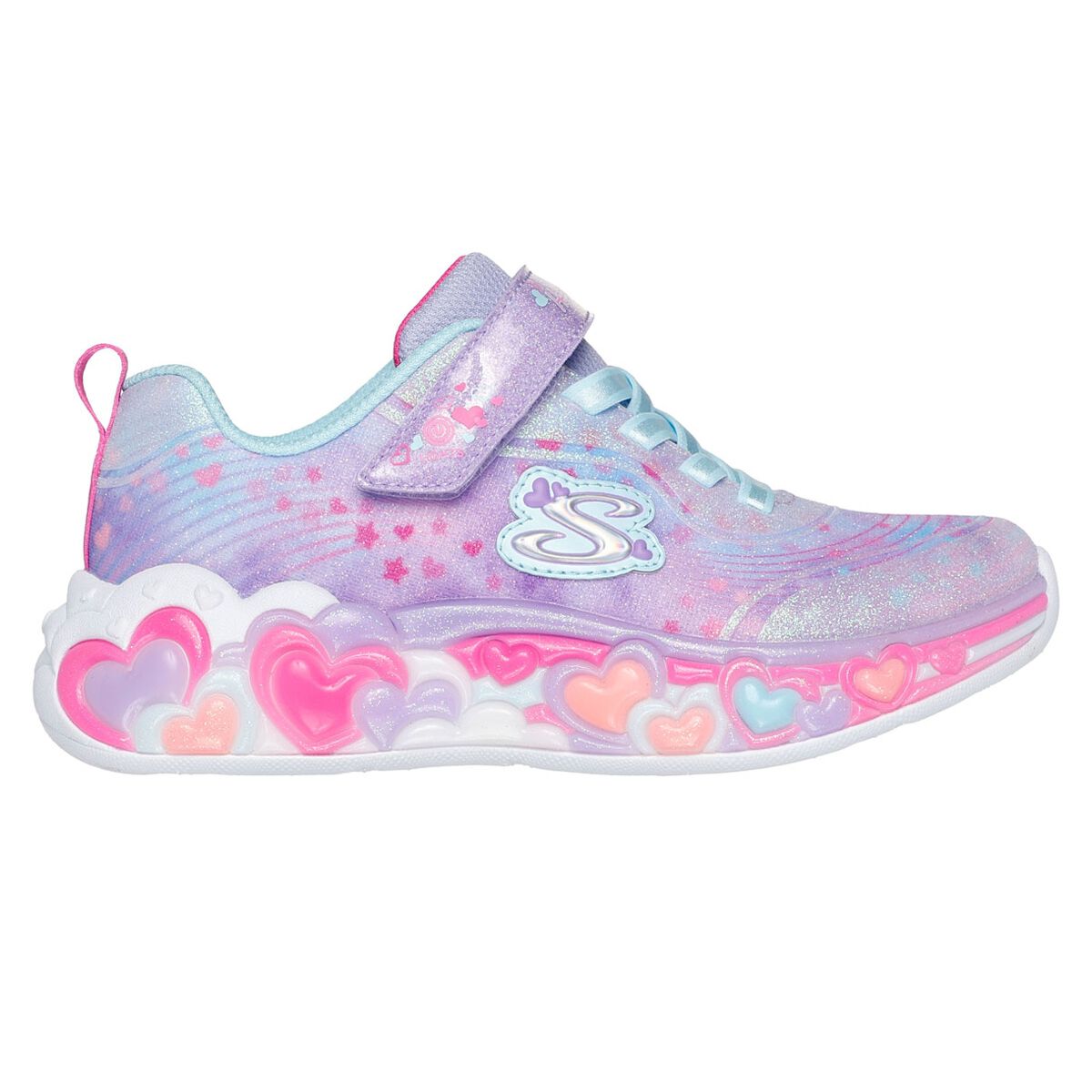 Skechers Eternal Heart Lights PS Kids Casual Shoes