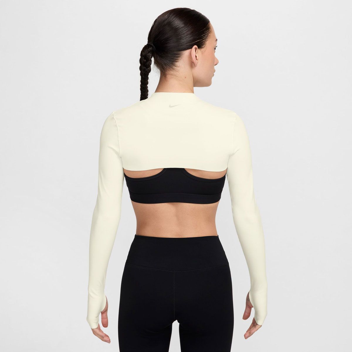Nike Womens Zenvy Dri-FIT Long Sleeve Shrug Top