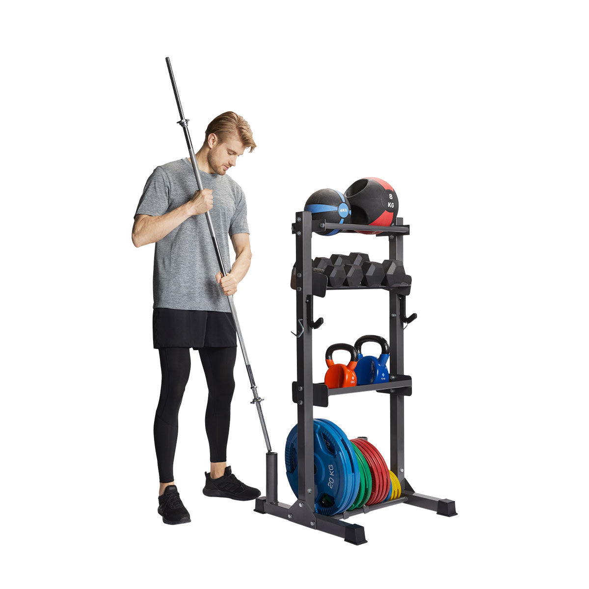 Celsius Universal 4 Tier Weight Rack