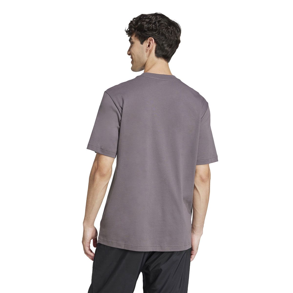 adidas Mens Small Logo Single Jersey Tee