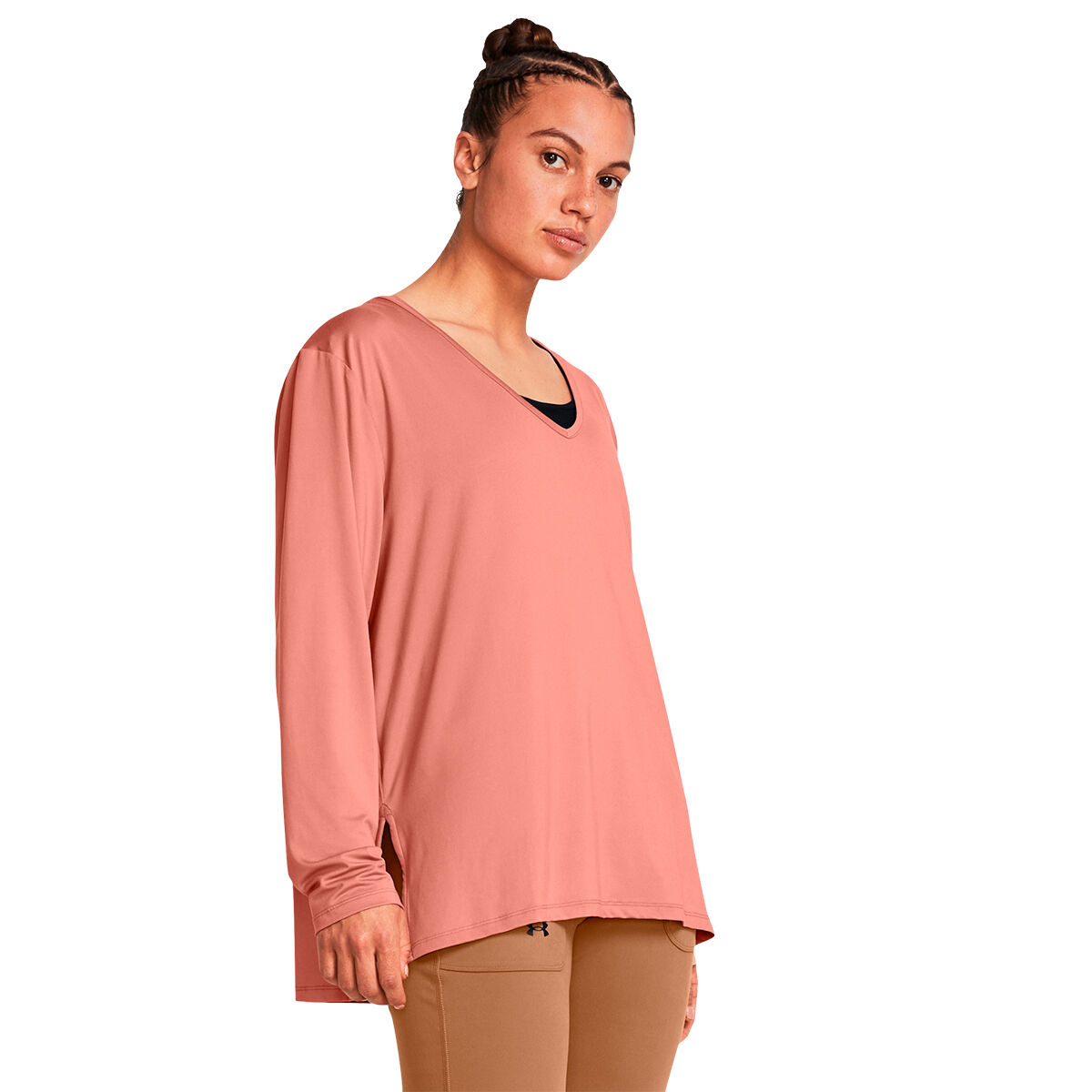 Under Armour Womens Meridian Long Sleeve Longline Tee