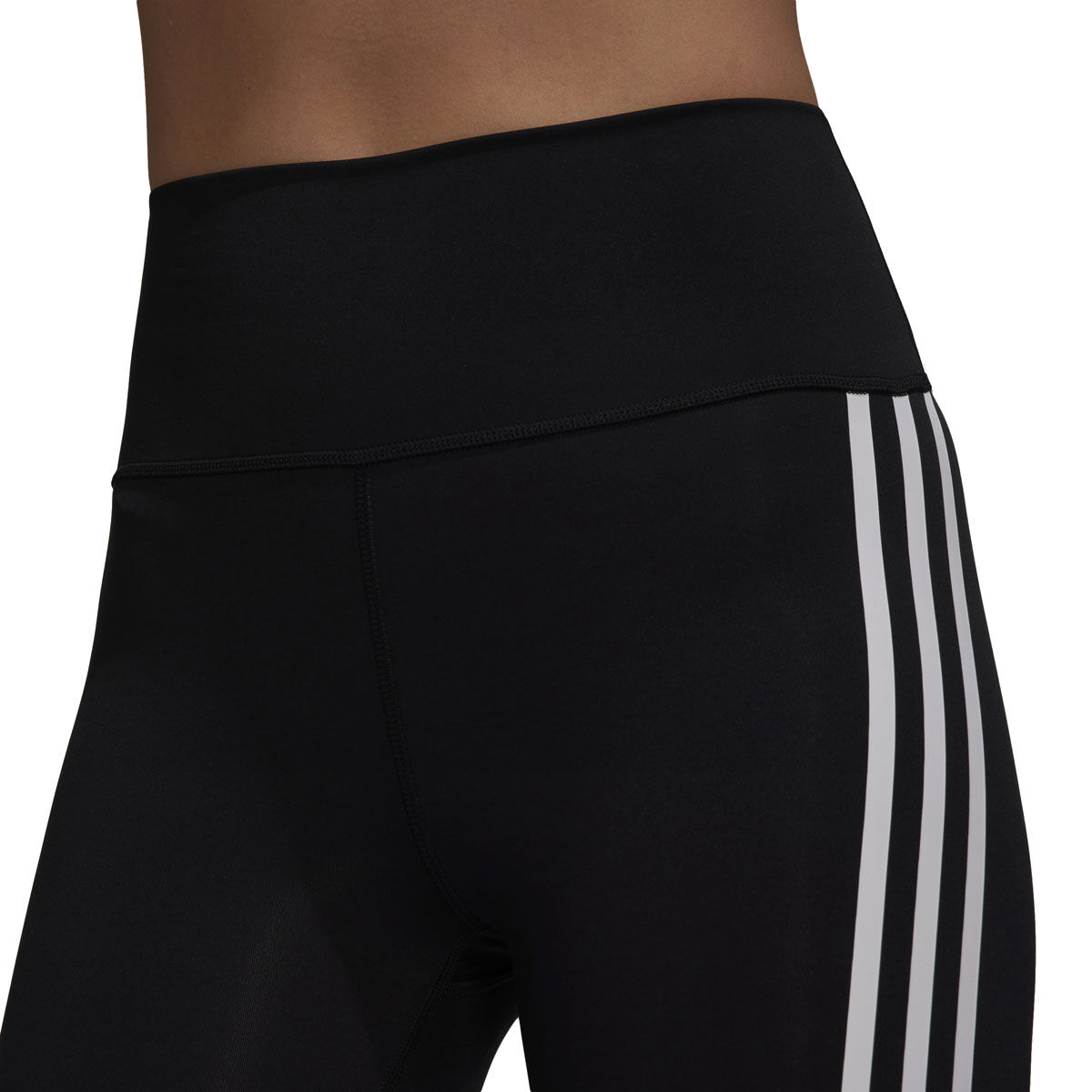 adidas Womens Optime Train Icons High Rise 7/8 Tights