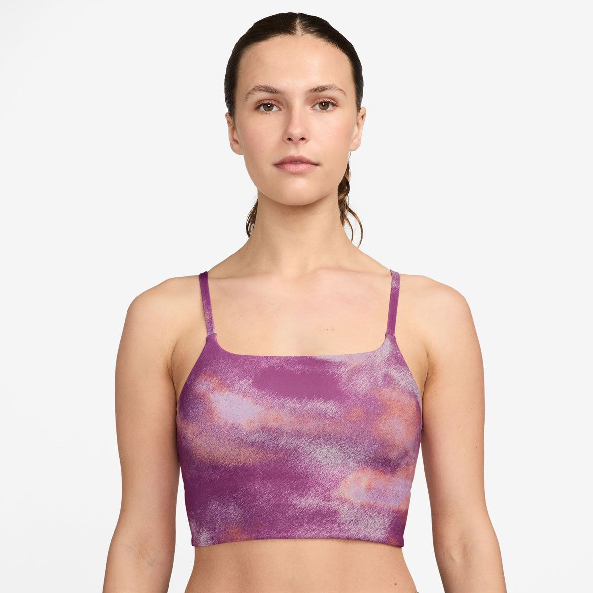 Nike Womens One Light Support All Over Print Sports Bra