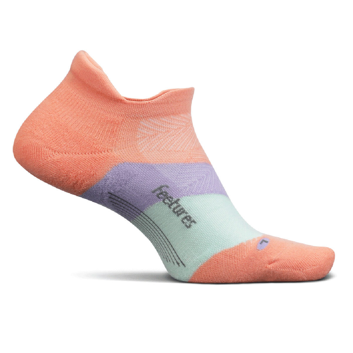 Feetures Elite Cushion No Show Tab Socks