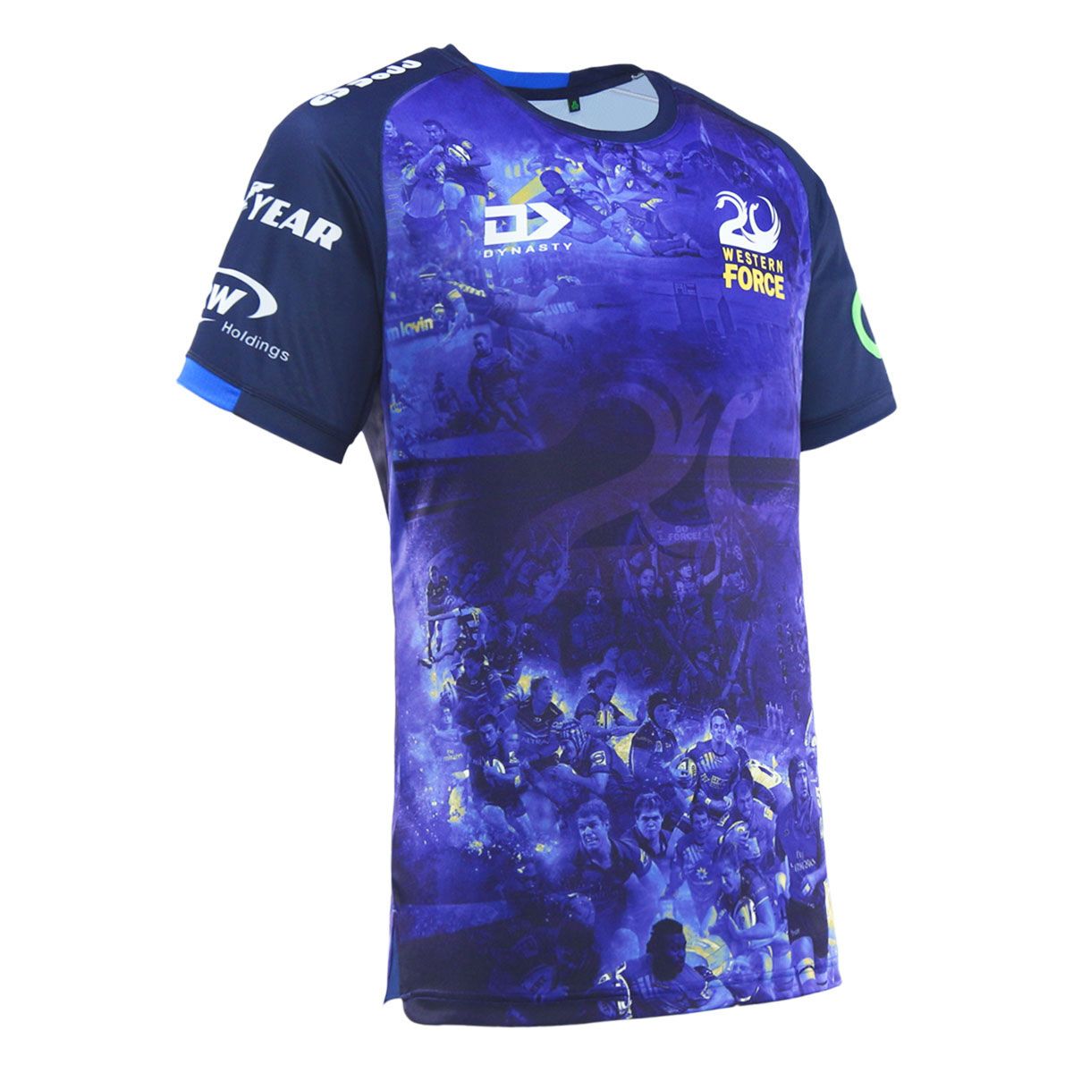 Western Force 2025 Mens Warm Up Tee