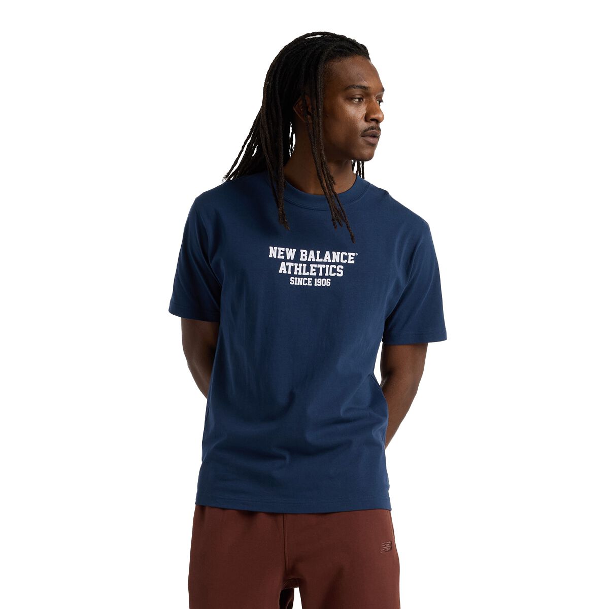 New Balance Mens Versity Graphic Tee