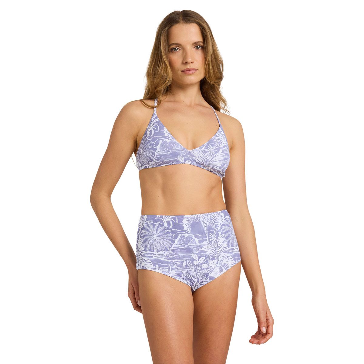 Roxy Womens Mana Cheeky Boyleg Swim Briefs