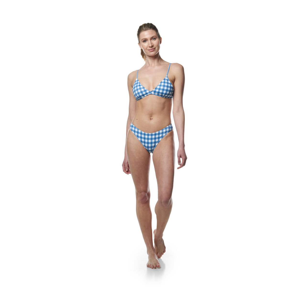 Tahwalhi Womens Gingham Hipster Bottoms