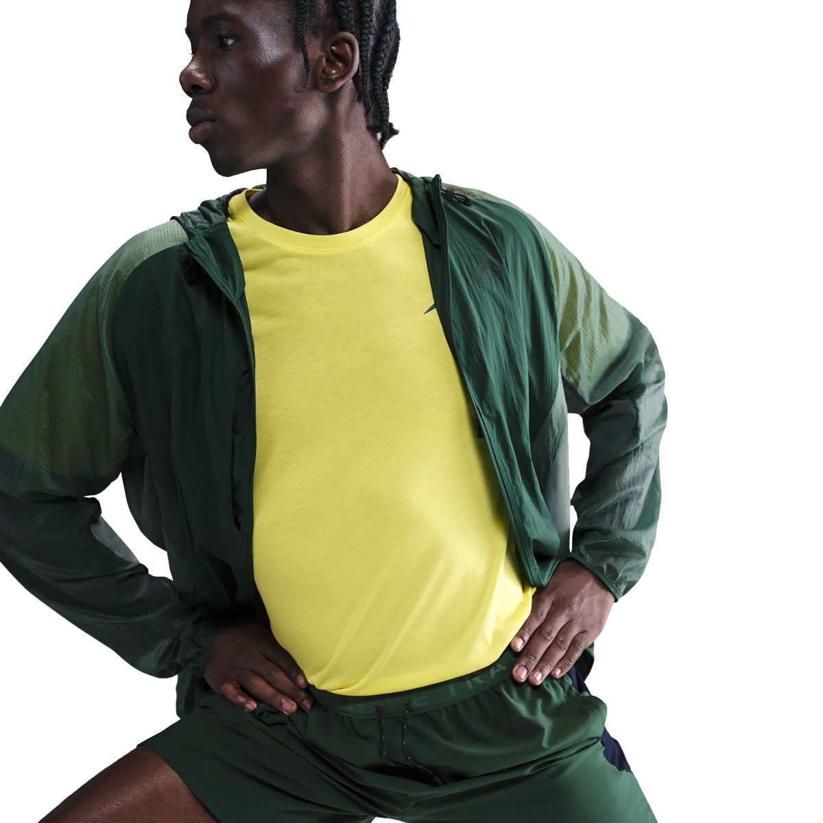 Nike Mens Trial Dri-FIT 6 Inch Brief-Lined Running Shorts