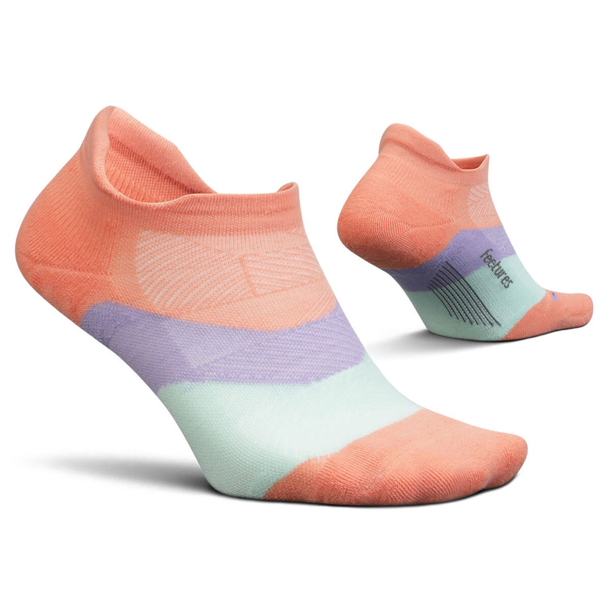 Feetures Elite Cushion No Show Tab Socks