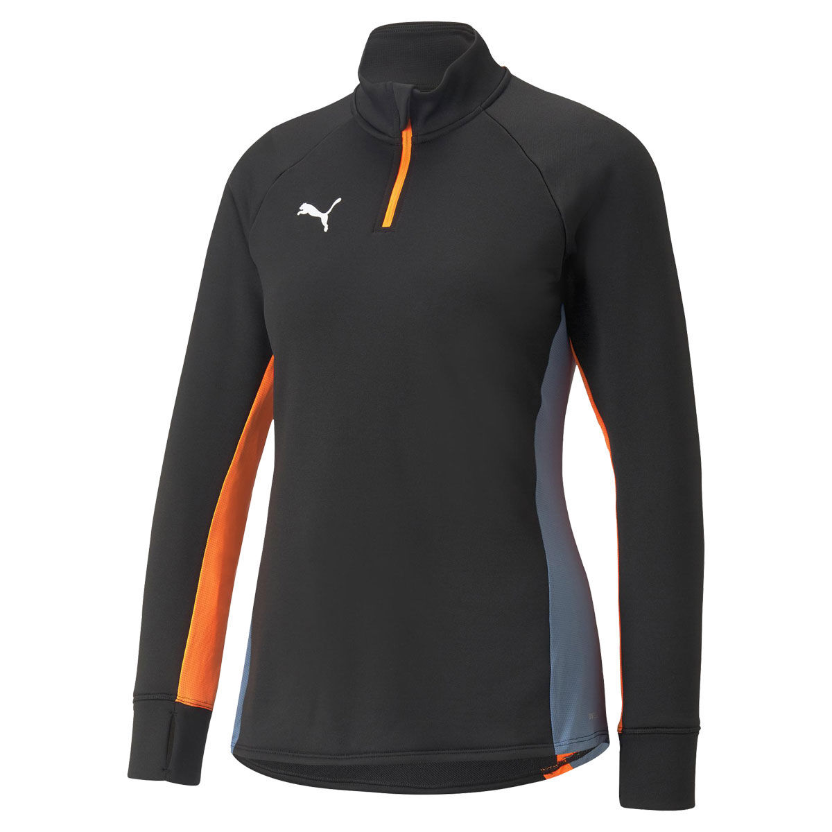 PUMA Womens IndividualBLAZE 1/4 Zip Football Top