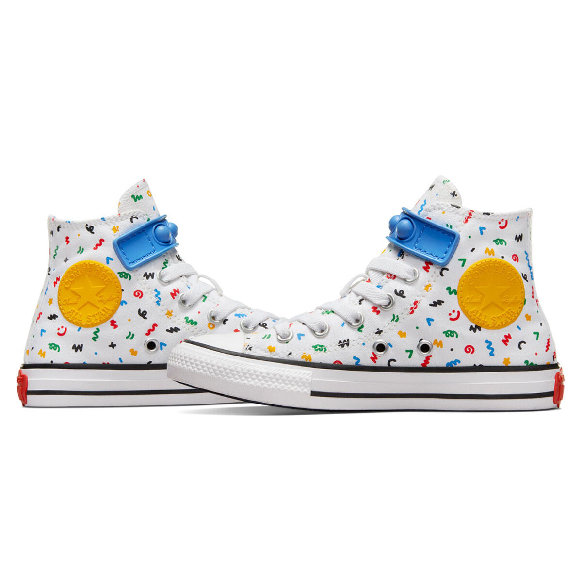 Converse Chuck Taylor All Star Easy On Polka Doodle High Kids Casual Shoes