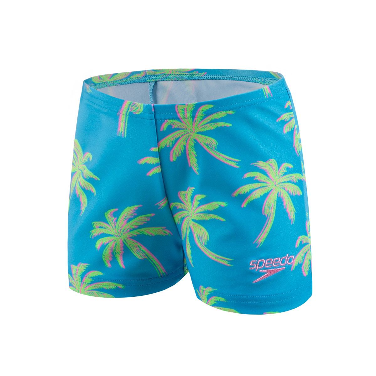 Speedo Toddler Boys Keep Palm Escape Aqua Short