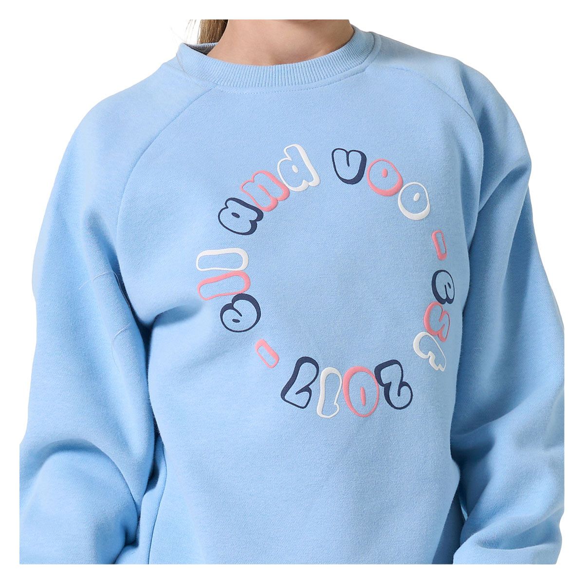 Ell/Voo Junior Mae Fleece Crew Sweatshirt
