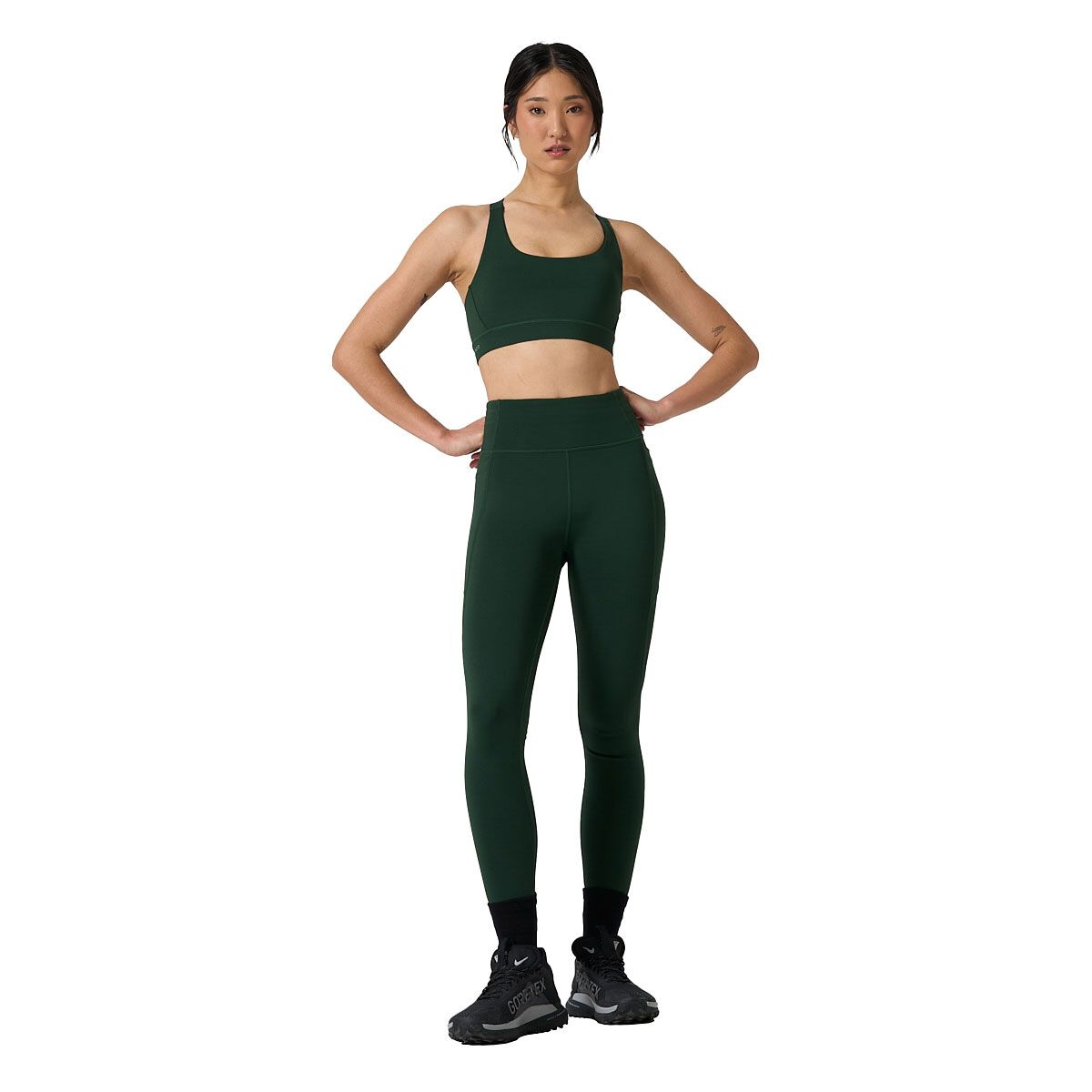 Ell/Voo Womens Kara Crop Sports Bra