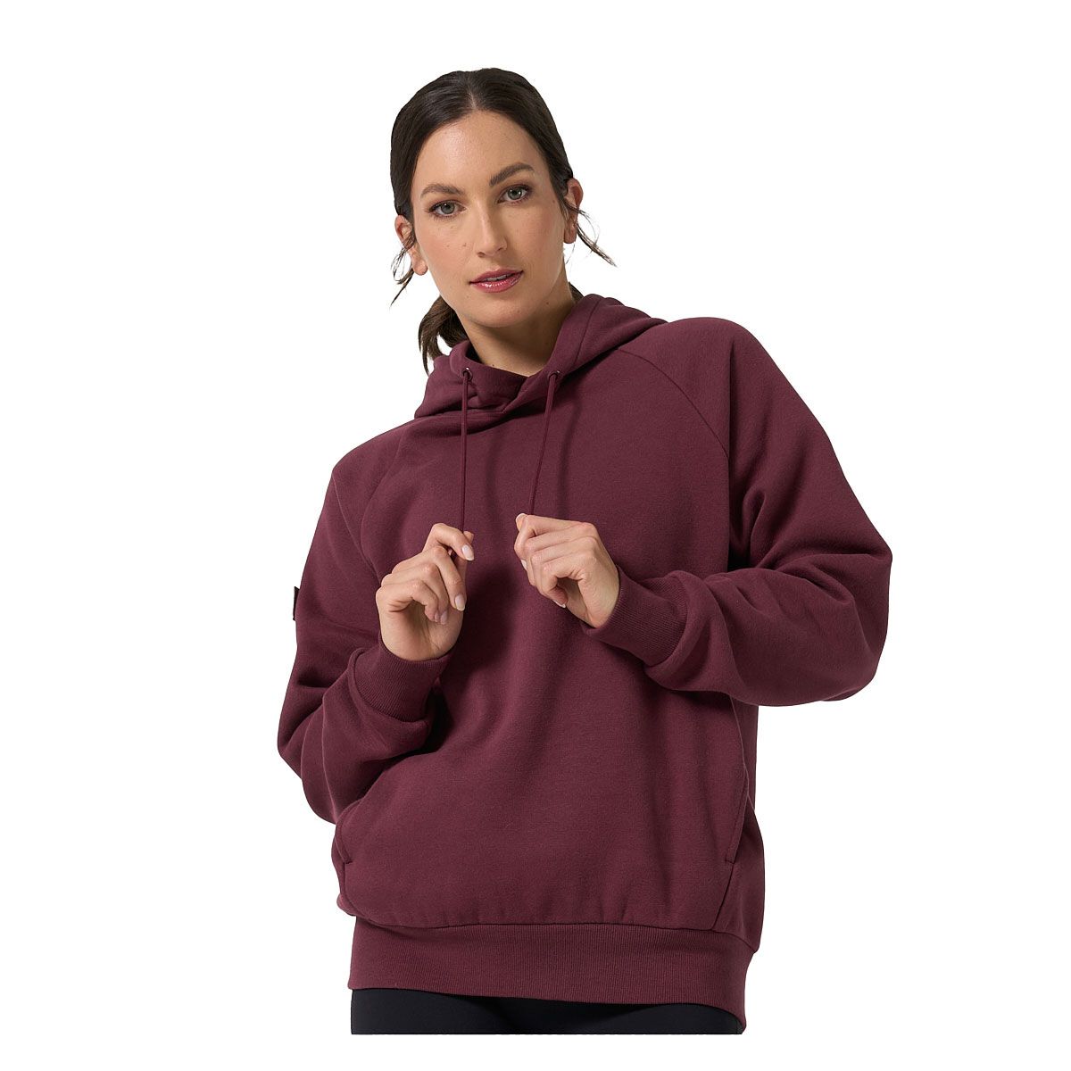 Ell/Voo Womens Mae Fleece Pullover Hoodie