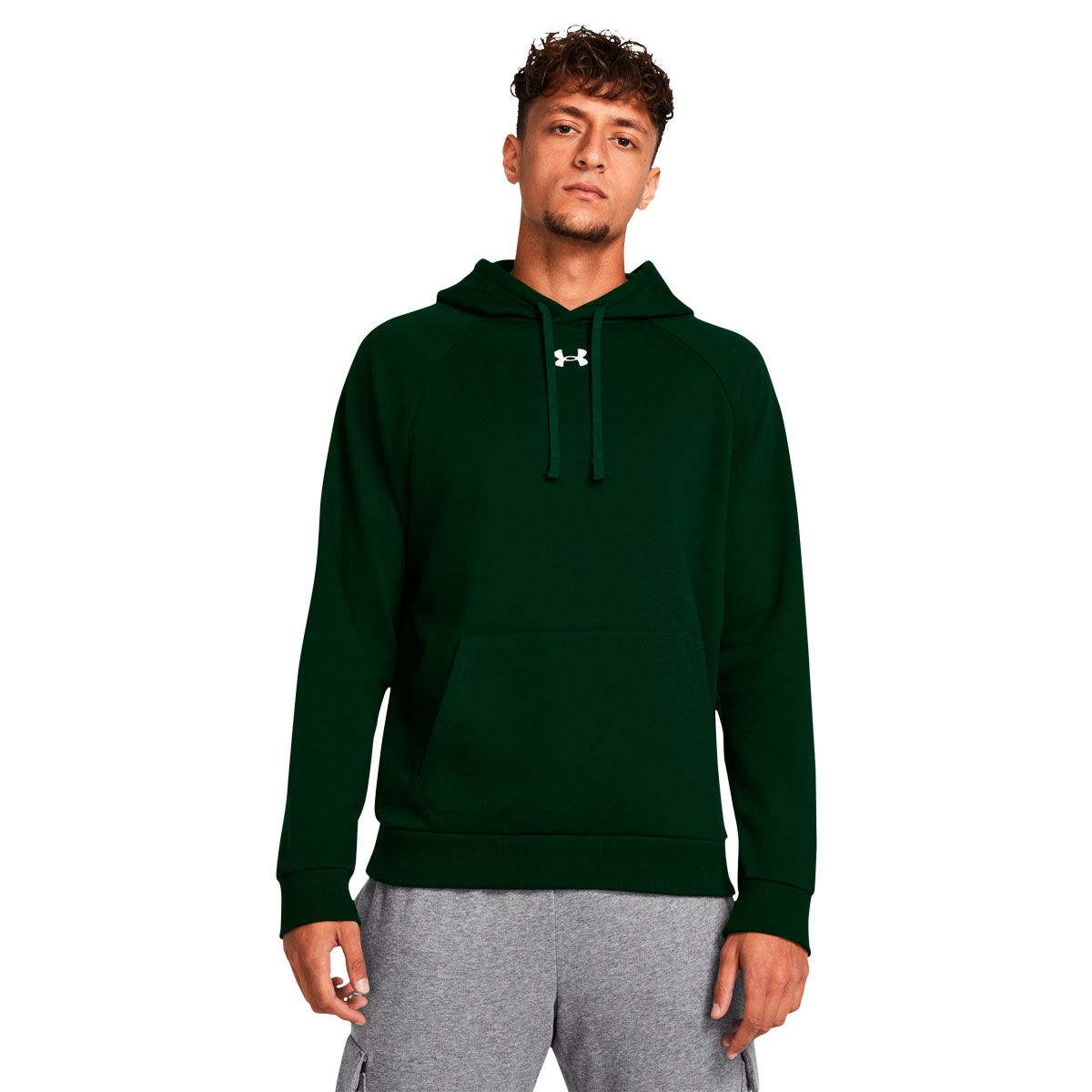Under Armour Mens Rival Fleece Pullover Hoodie