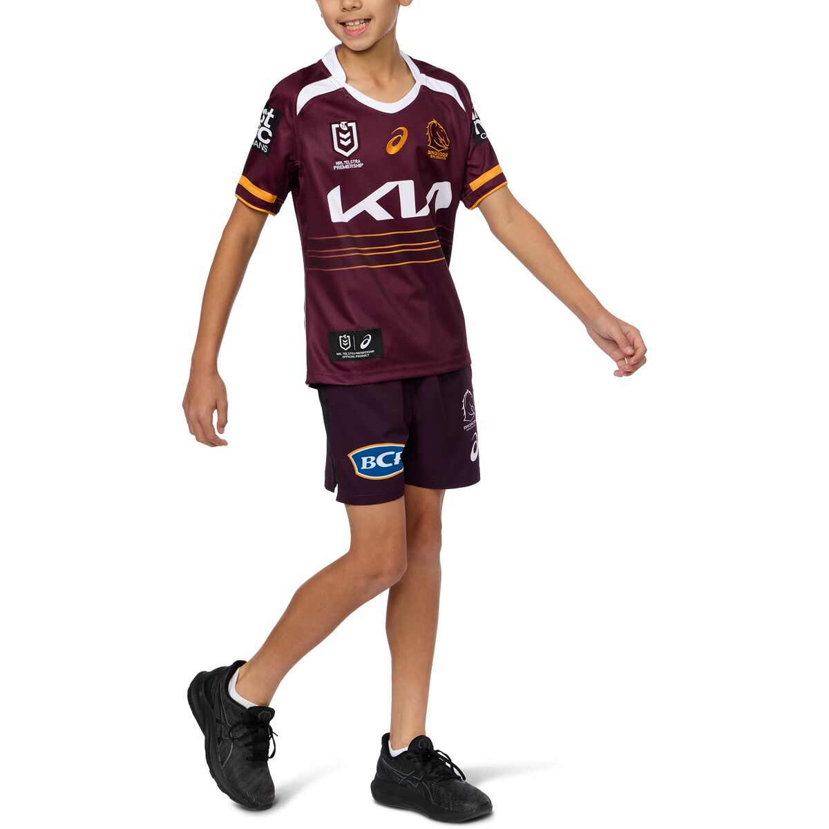 Brisbane Broncos 2025 Kids Home Jersey