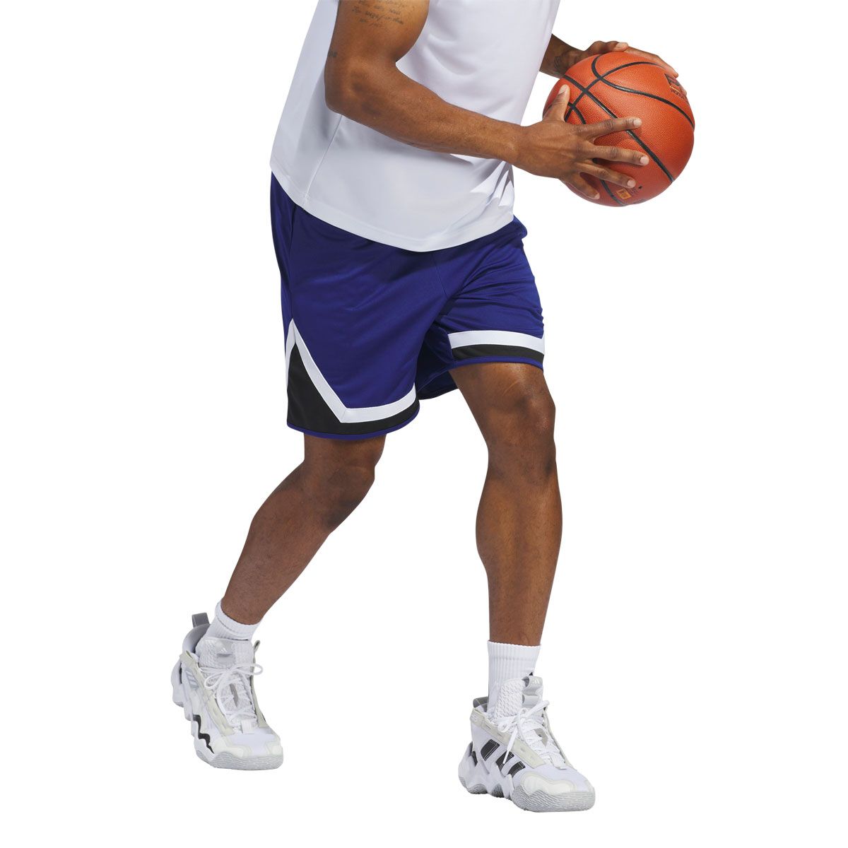 adidas Mens Pro Block Basketball Shorts