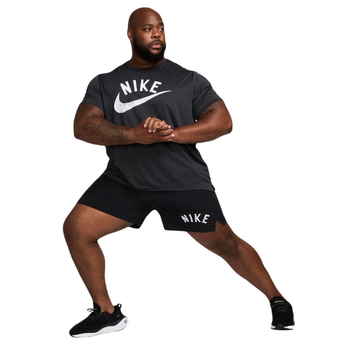 Nike Mens Miler Dri-FIT Running Tee