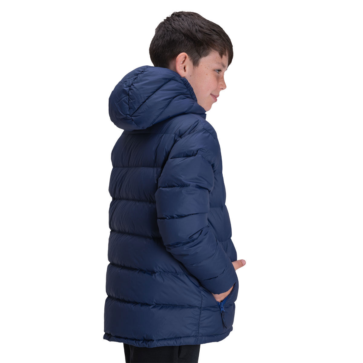 macpac Junior Halo Hooded Down Jacket