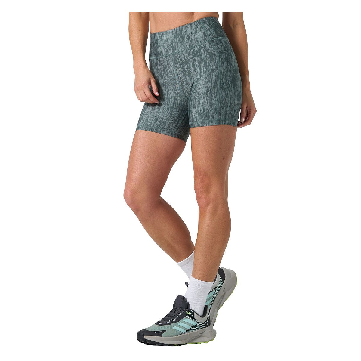 Ell/Voo Womens Kara High Rise 5 Inch Pocket Tights