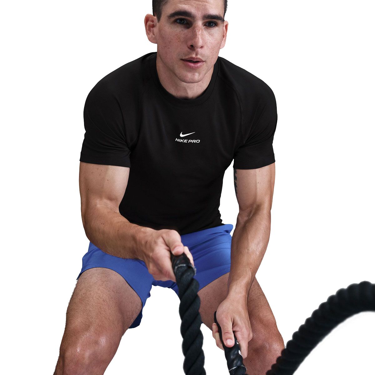 Nike Pro Mens Dri-FIT Short Sleeve Compression Top