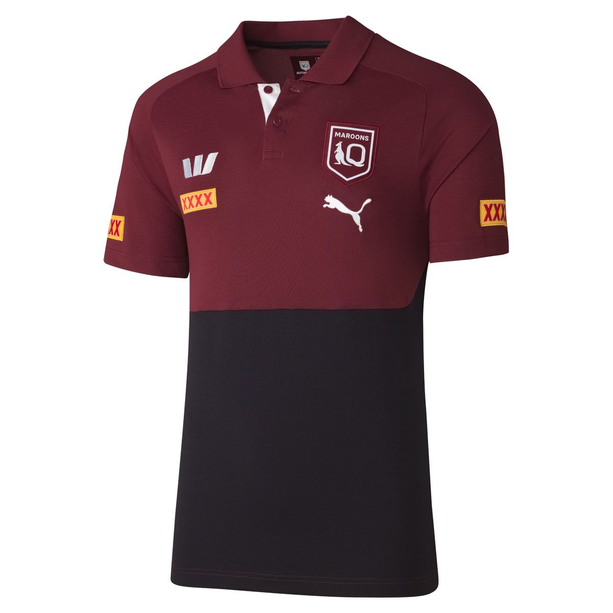 QLD Maroons State of Origin 2025 Mens Team Polo