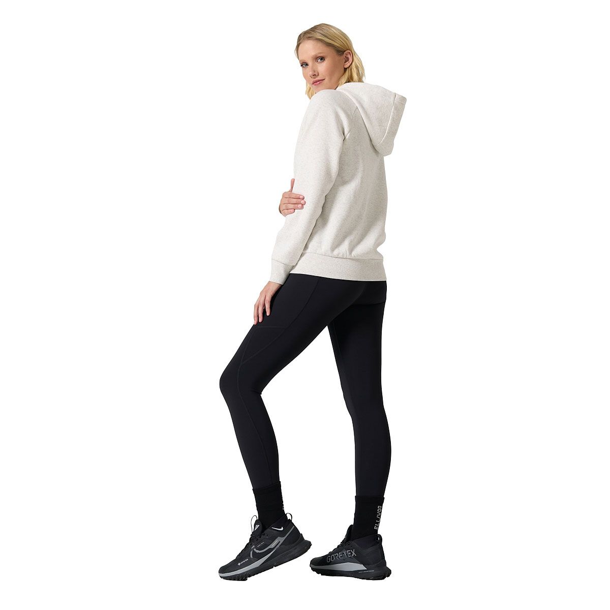 Ell/Voo Womens Mae Fleece Full Zip Hoodie