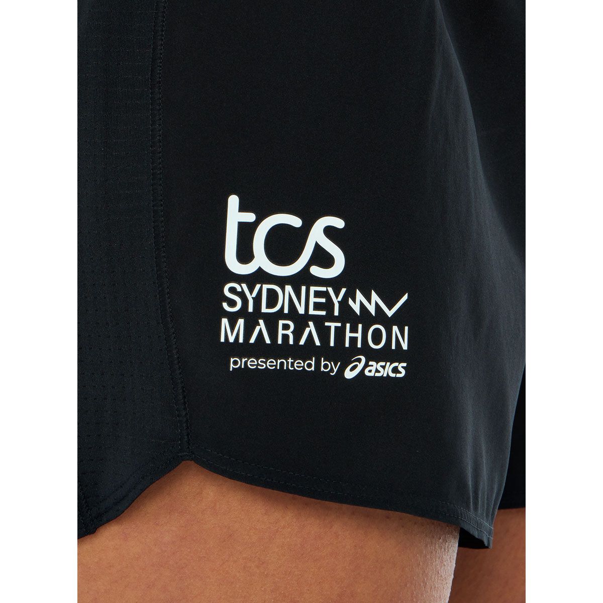 Asics Womens Sydney Marathon 2025 Silver 4 Inch Running Shorts
