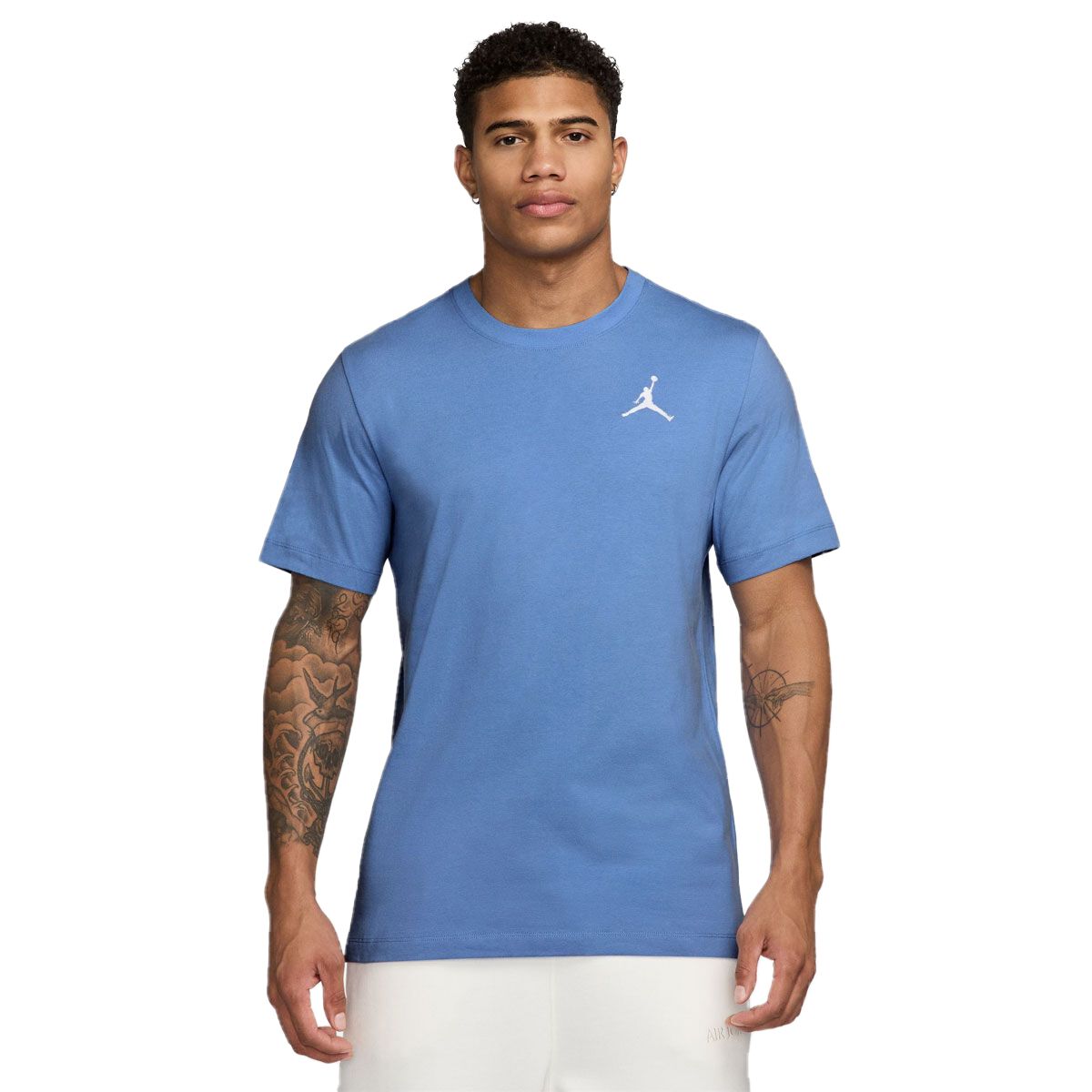 Jordan Mens Jumpman Embroidered Logo Tee
