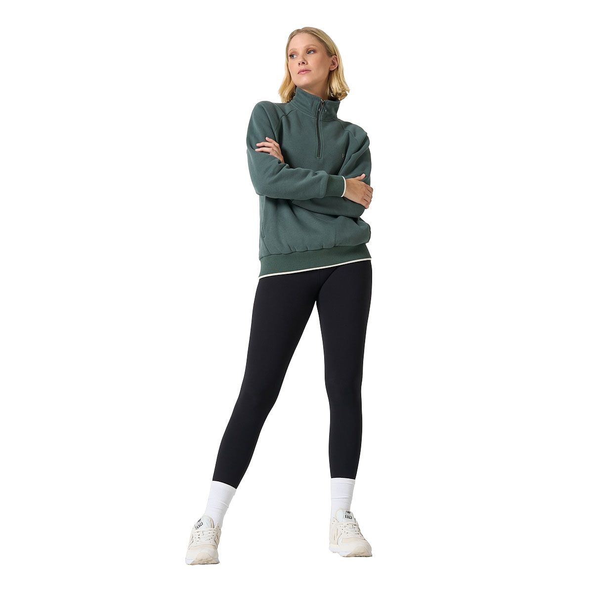 Ell/Voo Womens Freja Fleece 1/4 Zip Pullover
