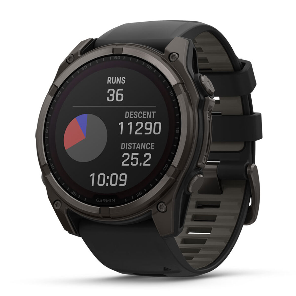 Garmin Fenix 8 51mm Sapphire Solar Watch - Black