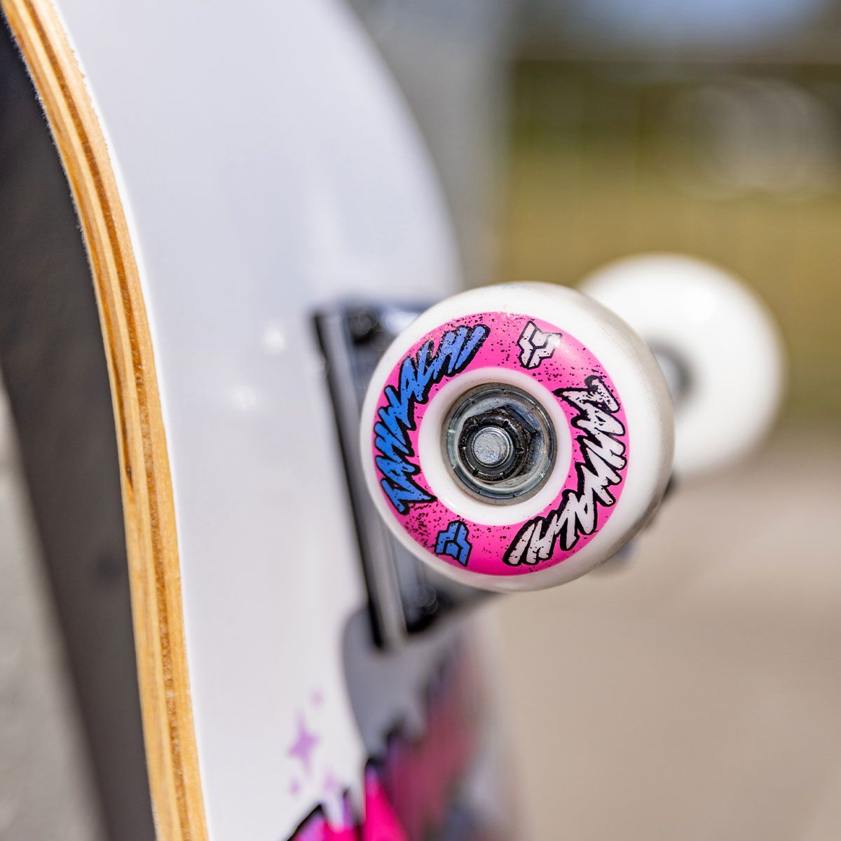 Tahwalhi Ramp Skull and Dice Skateboard