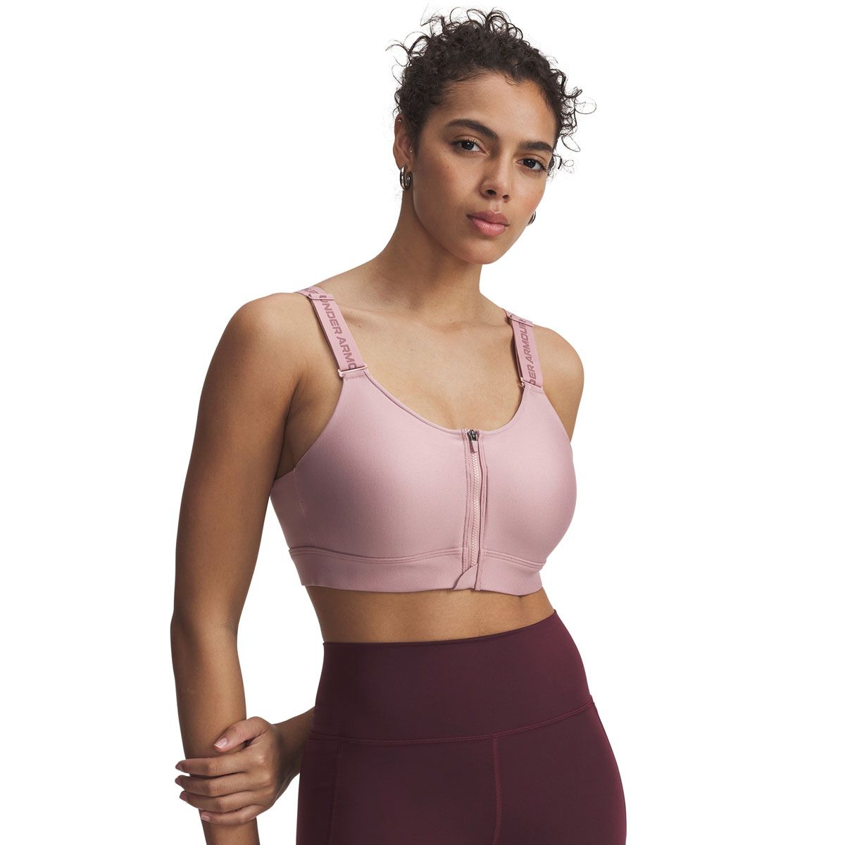 Under Armour Womens Infinity Zip 2.0 High Support Sports Bra