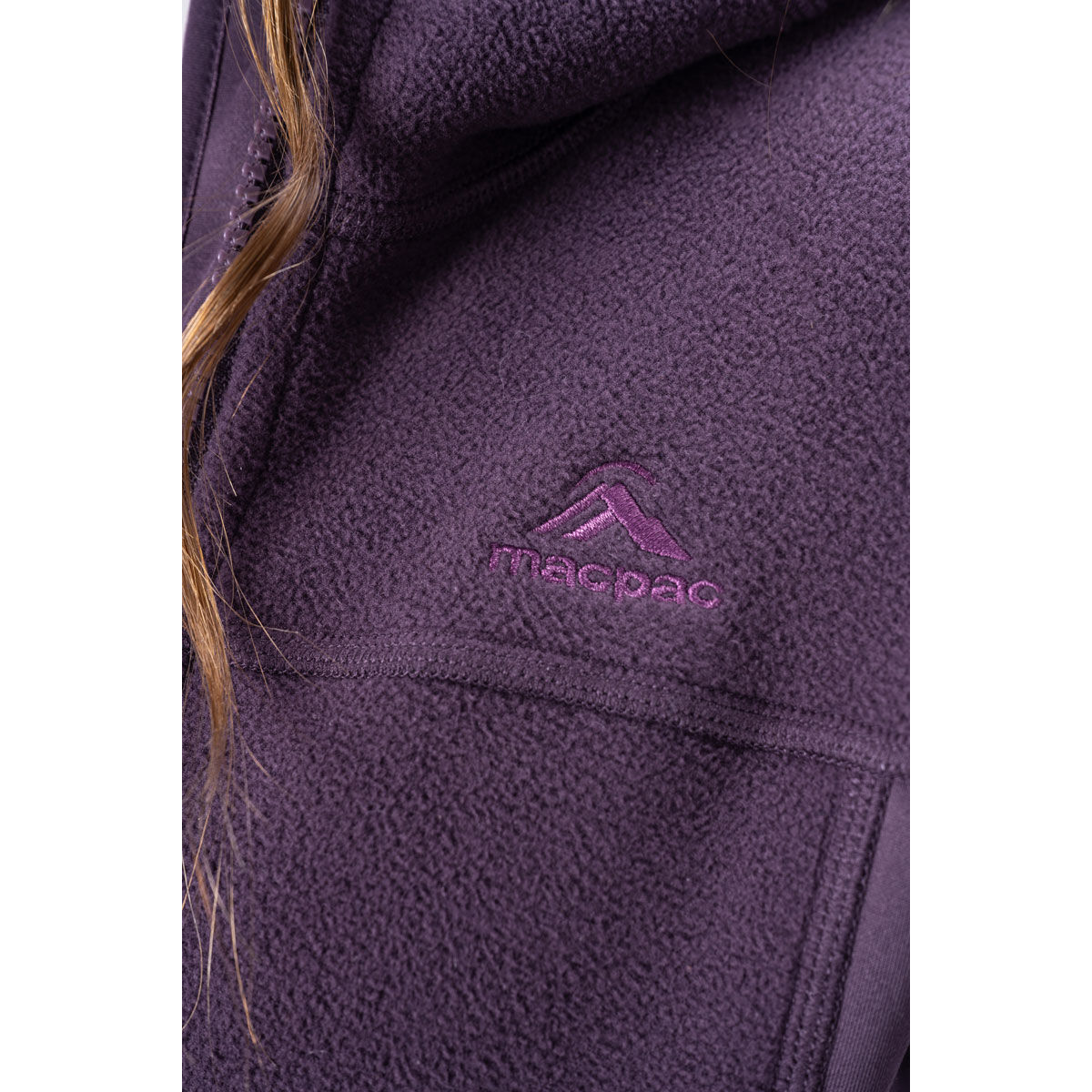 macpac Junior Mini Mountain Hooded Fleece Jacket